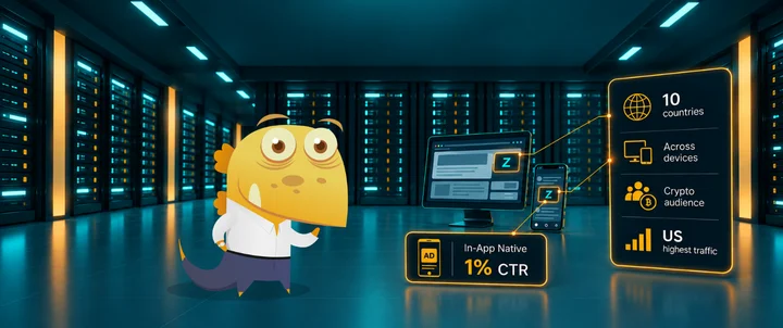 Results & Impact zyra capital case study coinzilla ad network